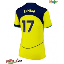 Camiseta Tottenham Hotspur Cristian Romero #17 Tercera Equipación para mujer 2025-26 manga corta